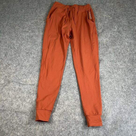 Alphalete Pants - Alphalete Pants Womens Small Burnt Orange Premium V2 Joggers